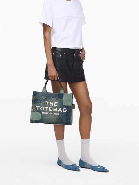 Marc Jacobs The Deconstructed tote bag - Blue - zdjęcie produktu nr 2