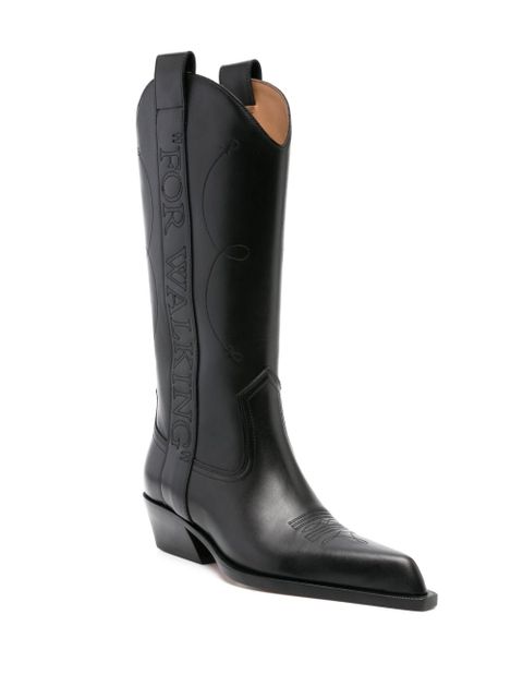 Off-White Meteor cowboy boots - Black