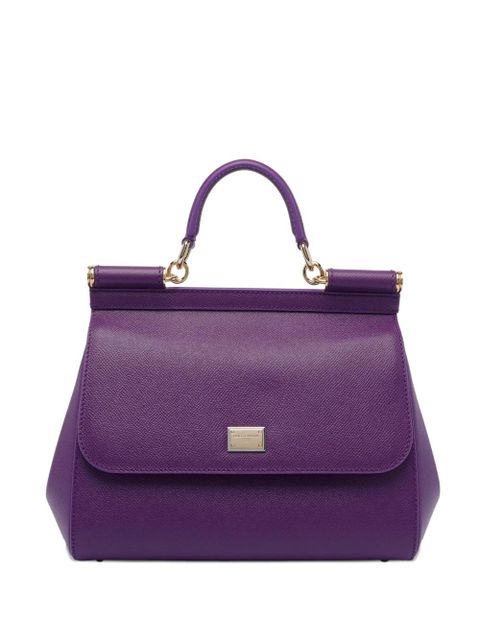 Dolce & Gabbana large Sicily top-handle bag - Purple - zdjęcie produktu nr 1