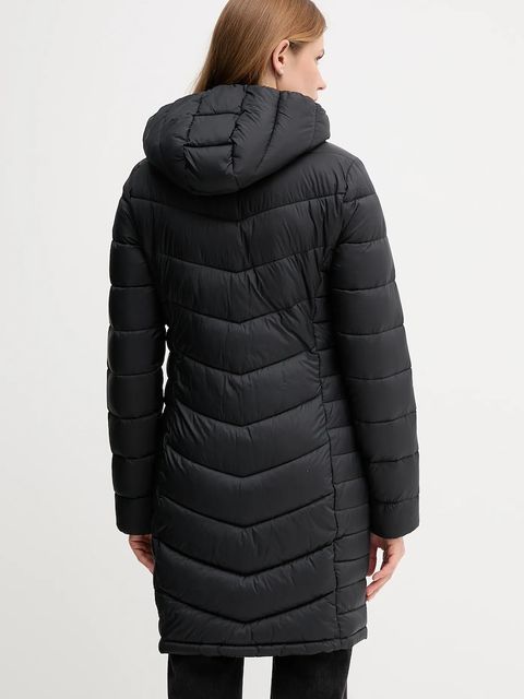 Dkny kurtka kolor czarny zimowa DLEMPR21