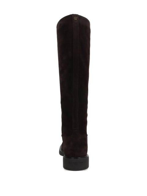 Gianvito Rossi leather knee-high boots - Brown