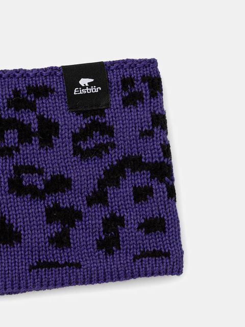 Eisbar opaska na głowę z dodatkiem wełny Banto STB kolor fioletowy E36151 - zdjęcie produktu nr 2