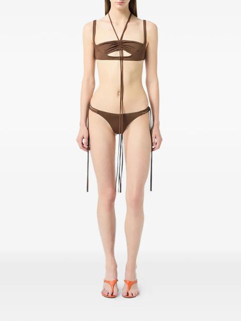 Blumarine cut-out bikini top - Brown - zdjęcie produktu nr 2