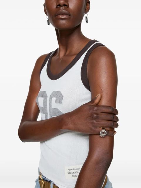 Acne Studios chain-link ring - Silver