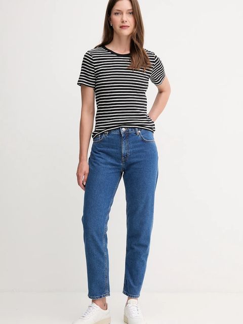 United Colors of Benetton jeansy damskie high waist 4OHWDF02Z - zdjęcie produktu nr 2