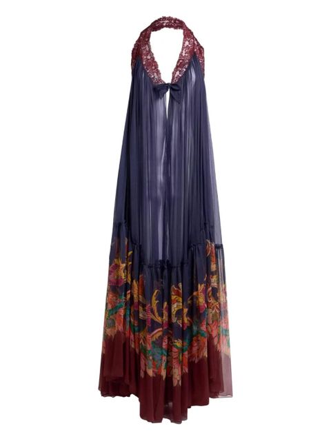 ETRO translucent dress - Blue - zdjęcie produktu nr 1