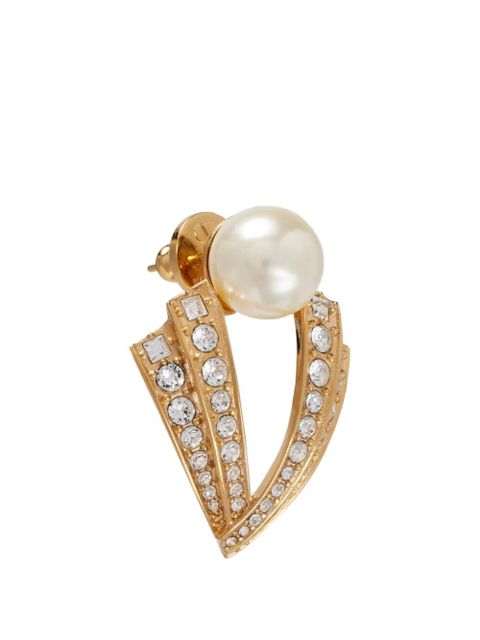 Valentino Garavani Je Les V embellished earrings - Gold