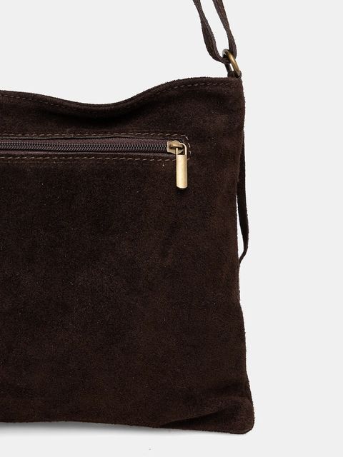 Answear.LAB torebka zamszowa kolor brązowy - zdjęcie produktu nr 2