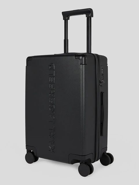 Karl Lagerfeld walizka K/TRAVEL kolor czarny A3W30245 - zdjęcie produktu nr 2