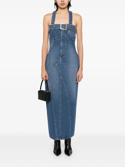 Jean Paul Gaultier The denim overall dress - Blue