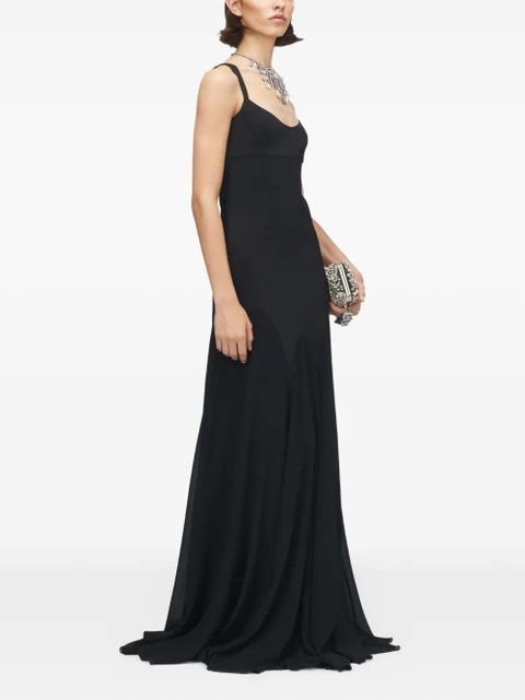 Alexander McQueen sleeveless maxi dress - Black