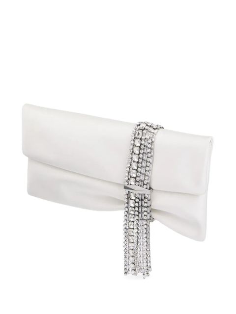 Jimmy Choo Zandra clutch - White