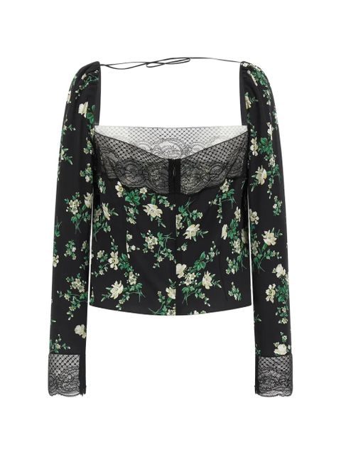Dolce & Gabbana flower print blouse - Black - zdjęcie produktu nr 2