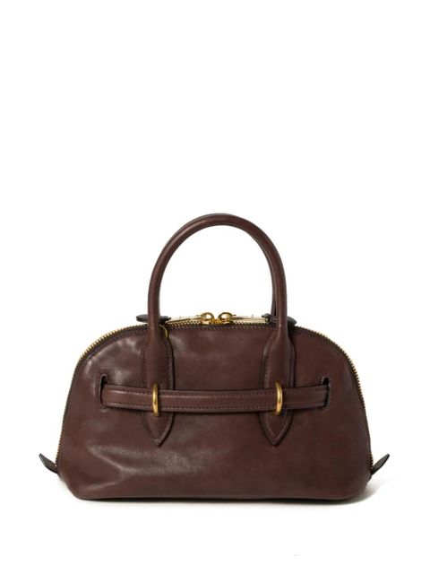 Miu Miu Aventure leather tote bag - Brown - zdjęcie produktu nr 2