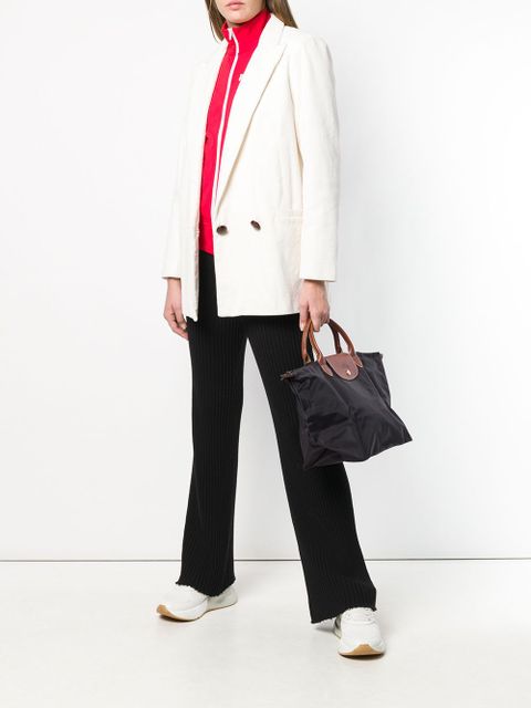 Longchamp medium Le Pliage tote bag - Black - zdjęcie produktu nr 2