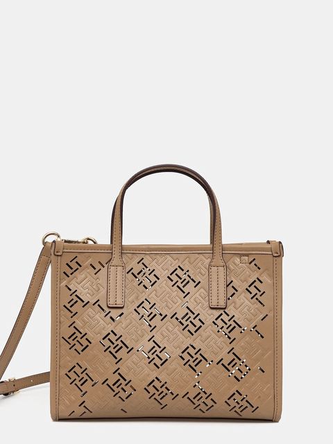 Tommy Hilfiger torebka kolor beżowy AW0AW17500 - zdjęcie produktu nr 1