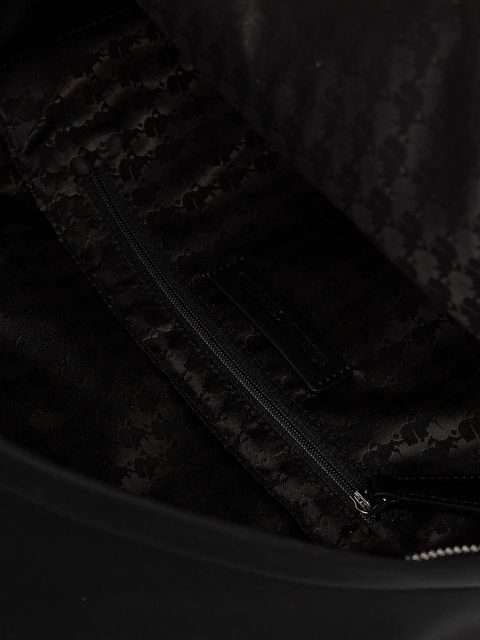 Karl Lagerfeld plecak damski kolor czarny duży gładki A2W30084