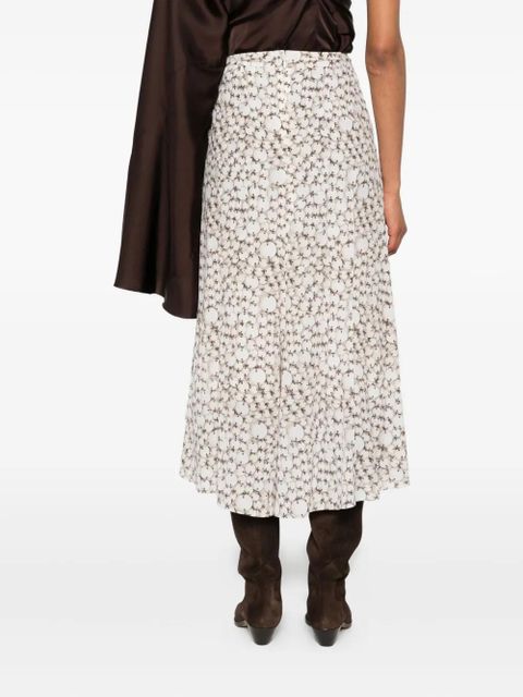 ISABEL MARANT Hortensia midi skirt - White