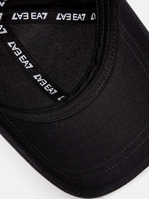 EA7 Emporio Armani czapka z daszkiem bawełniana