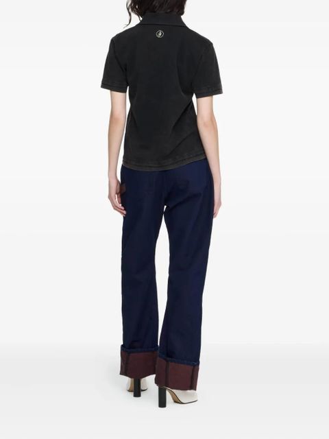 JW Anderson cotton polo shirt - Grey