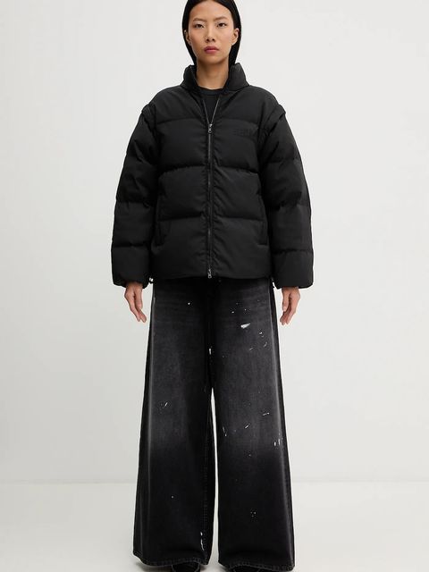 MM6 Maison Margiela bluza bawełniana damska kolor czarny z nadrukiem S62GU0143.M25024.899