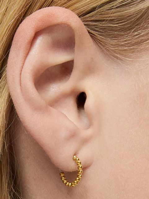 Tous kolczyki ze srebra pokrytego złotem 1004151400