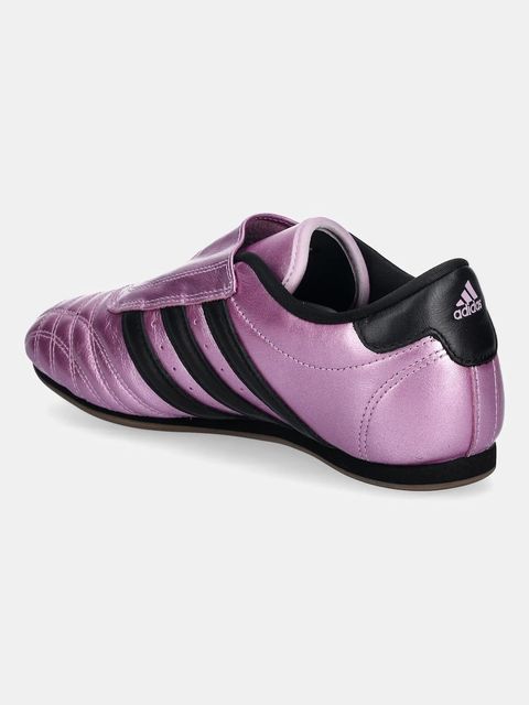 adidas Originals sneakersy skórzane Teakwondo damskie kolor fioletowy JS4026