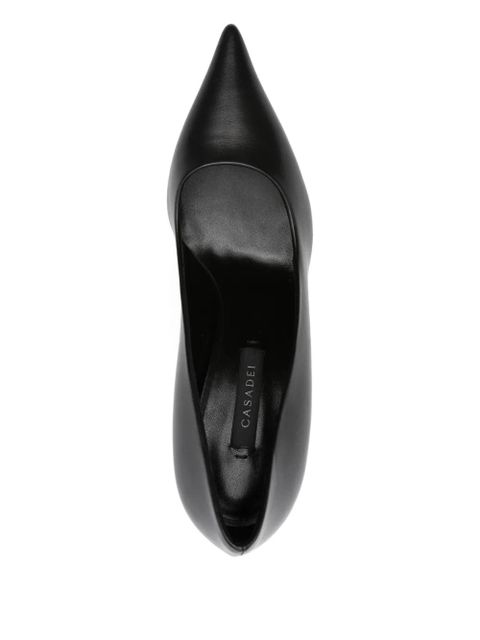 Casadei 80mm Superblade pointed-toe stiletto pumps - Black