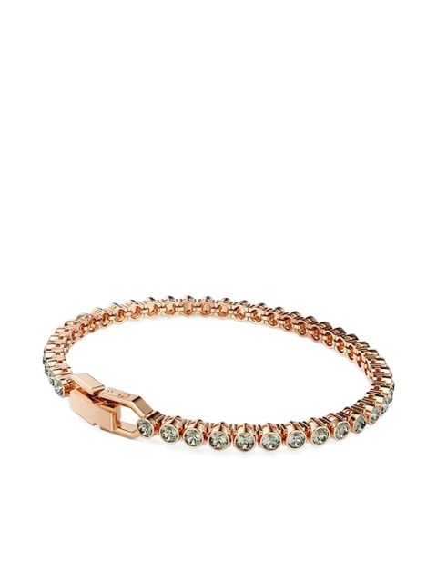 Swarovski Imber Emily Tennis rose-gold crystal bracelet - Grey