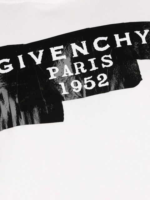 Givenchy logo-print hoodie - White