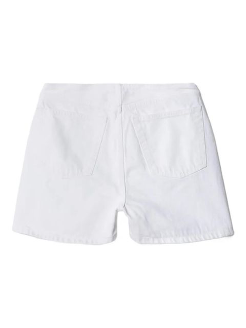 RE/DONE The Boardwalk lace-up denim shorts - White