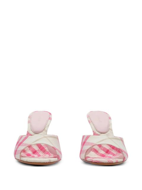 Burberry Check Mews high sandals​ - Pink - zdjęcie produktu nr 2