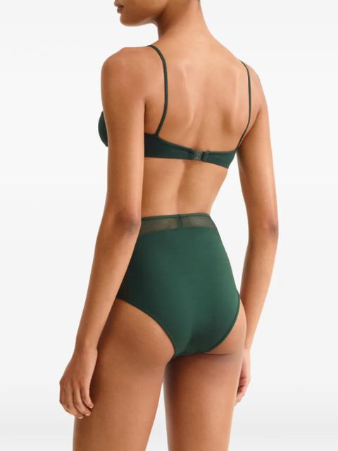 ERES Complice triangle bikini top - Green