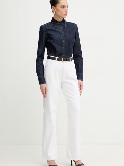 Trussardi koszula damska jeansowa - zdjęcie produktu nr 1