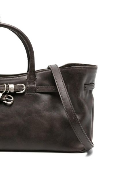 Marge Sherwood buckle-detail tote bag - Brown