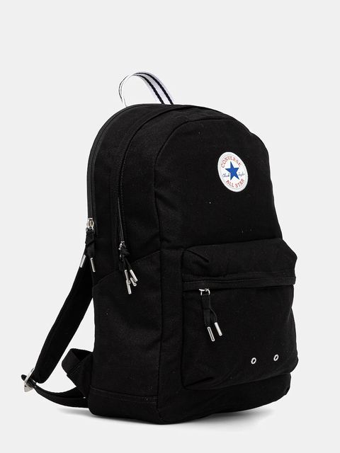 Converse plecak kolor czarny duży gładki MA5675 - zdjęcie produktu nr 2