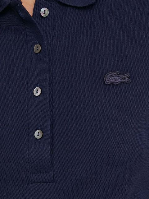 Lacoste polo damskie kolor granatowy PF5462