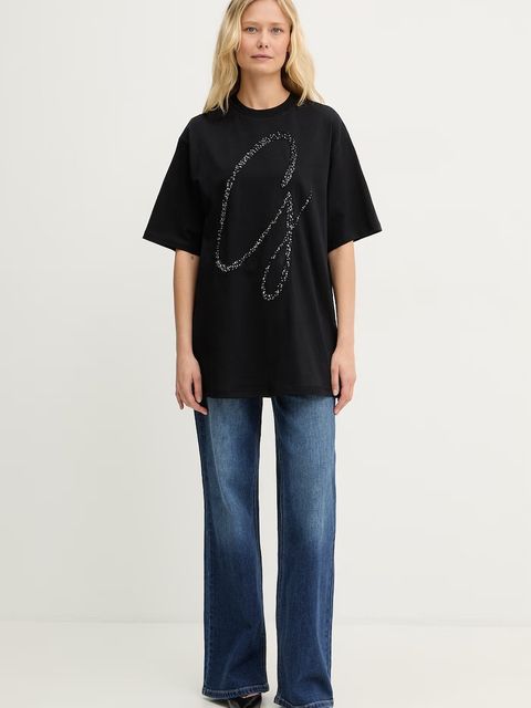 Guess t-shirt damski bawełniany - zdjęcie produktu nr 1