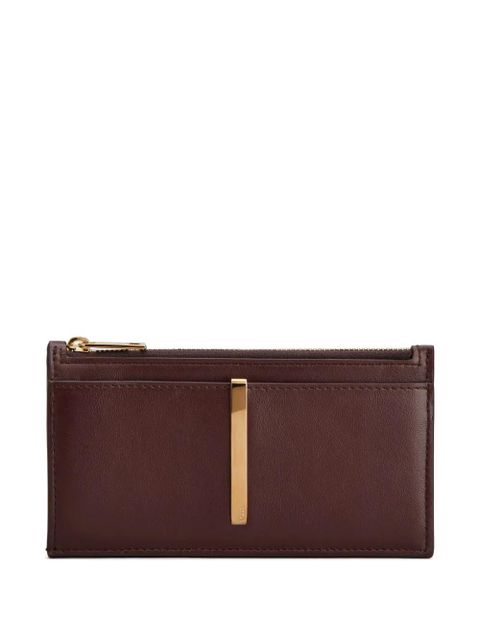 Tod's leather cardholder - Brown - zdjęcie produktu nr 1