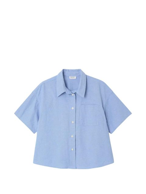 American Vintage short-sleeve Feoly shirt - Blue - zdjęcie produktu nr 1