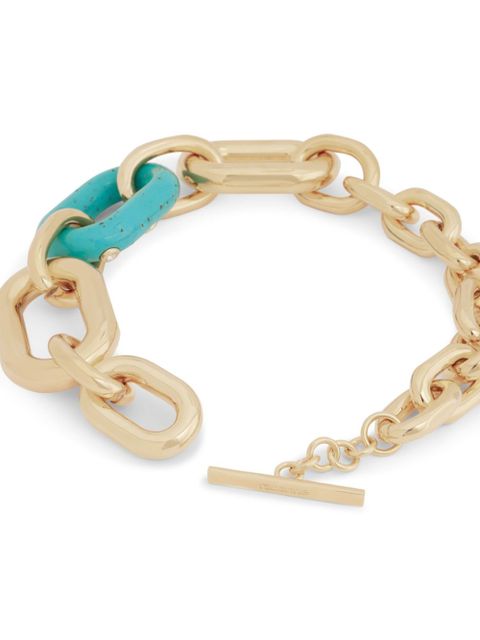 Rabanne XL-link chocker necklace - Gold