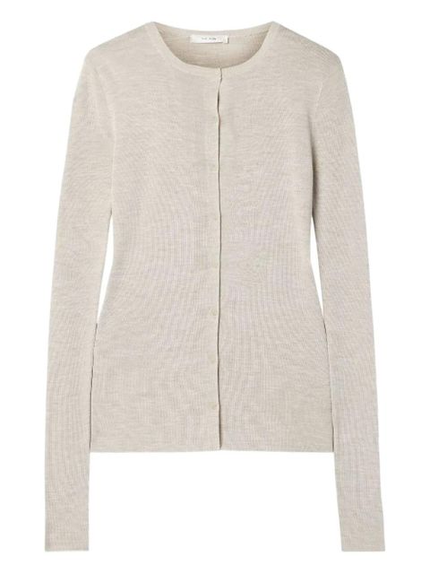 The Row josette button cardigan - Neutrals - zdjęcie produktu nr 1