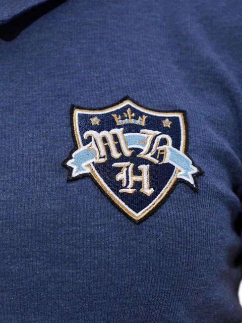 MISBHV patch-detail polo shirt - Blue