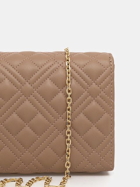 Love Moschino torebka kolor beżowy JC4079PP0NLA0104