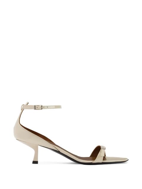 Giuseppe Zanotti buckle ankle strap sandals - White - zdjęcie produktu nr 1