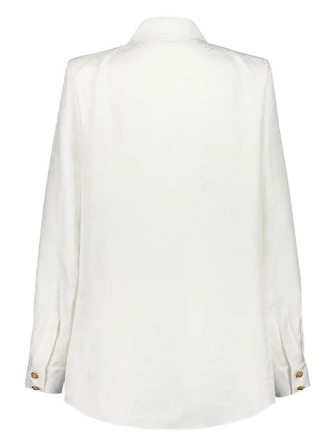Balmain jacquard-pattern shirt - White - zdjęcie produktu nr 2