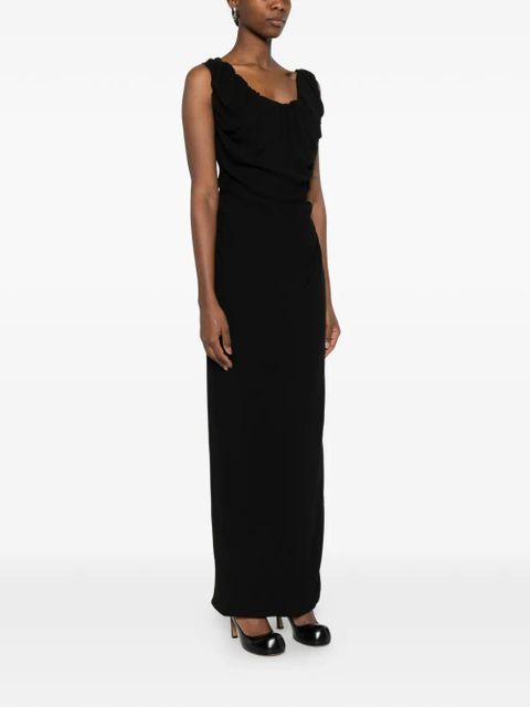 Vivienne Westwood Ginnie Amber draped maxi dress - Black - zdjęcie produktu nr 2