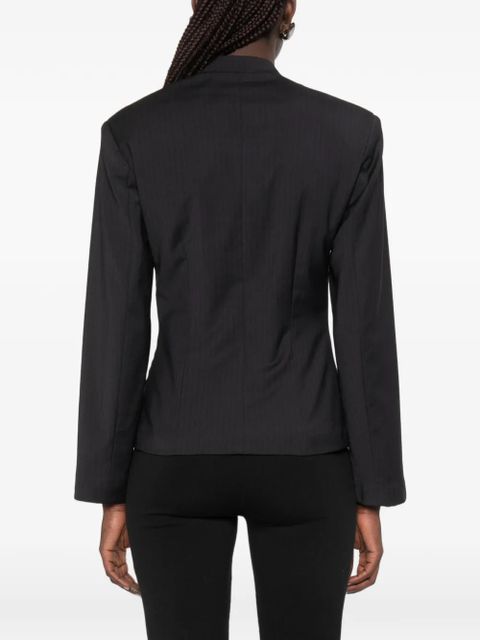 Paloma Wool Banjo pinstripe buttoned jacket - Blue