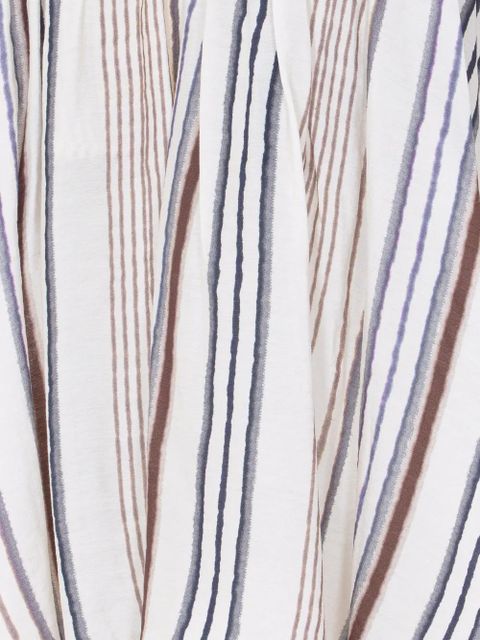 Eleh striped camisole top - White