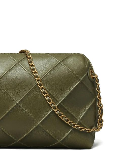 Tory Burch Fleming Soft quilted mini bag - Green